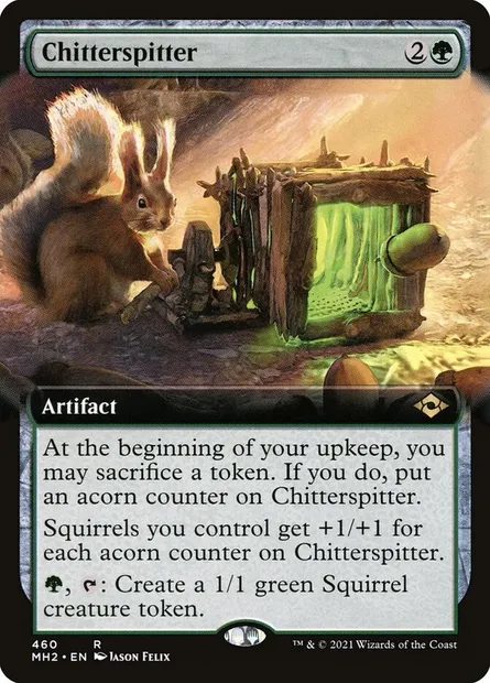 Chitterspitter, Magic card MH2 460 — Modern Horizons 2 set