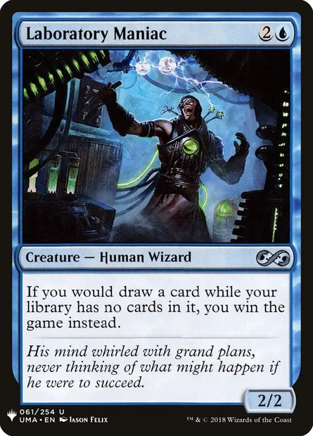 Laboratory Maniac, Magic card PLST UMA-61 — The List set