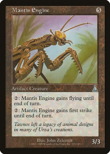 Mantis Engine, Magic card UDS 133 — Urza's Destiny set