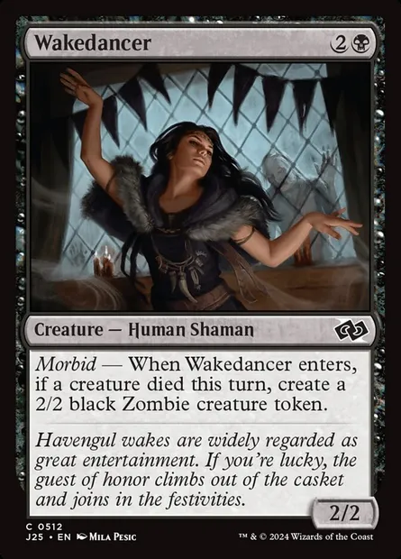 Wakedancer, Magic card J25 512 — Foundations Jumpstart set