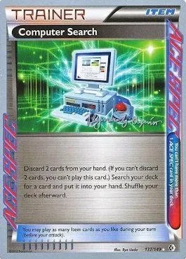Computer Search, Pokémon card WCD15 137-3 — World Championship Decks 2015 set