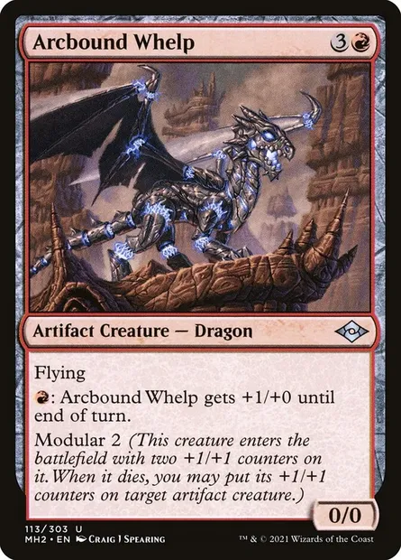 Arcbound Whelp, Magic card MH2 113 — Modern Horizons 2 set