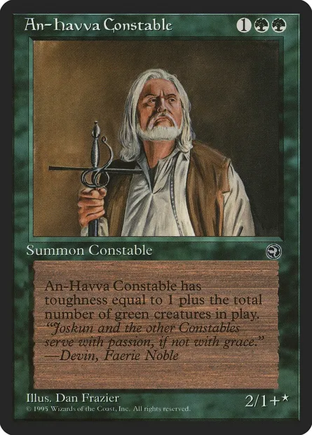 An-Havva Constable, Magic card HML 81 — Homelands set