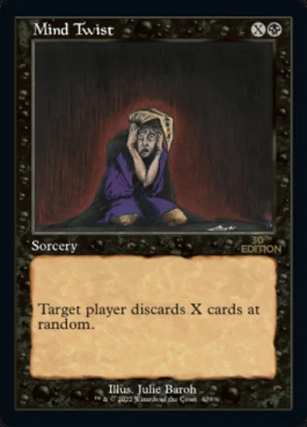 Convulsion cérébrale, carte Magic 30A 409 — extension 30th Anniversary Edition
