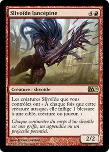 Slivoïde lancépine, carte Magic M14 158 — extension Magic 2014