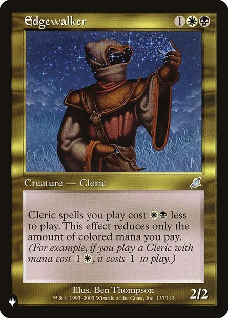 Marcheur des marges, carte Magic PLST SCG-137 — extension The List