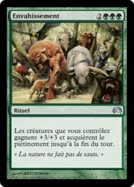 Envahissement, carte Magic PC2 72 — extension Planechase 2012
