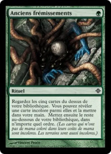 Anciens frémissements, carte Magic ROE 174 — extension L'ascension des Eldrazi