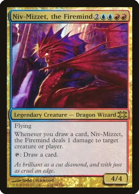 Niv-Mizzet, the Firemind, Magic card DRB 11 — From the Vault: Dragons set