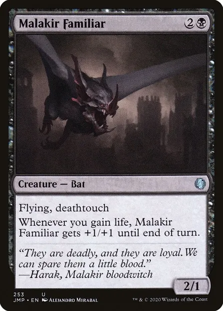 Malakir Familiar, Magic card JMP 253 — Jumpstart set