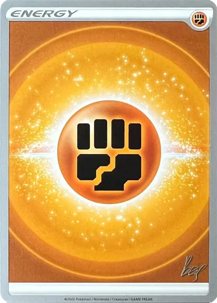 Énergie Combat, carte Pokémon WCD22 ct304763 — extension World Championship Decks 2022