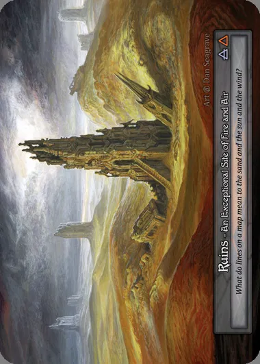Ruins, Sorcery card BET 389 — Beta set
