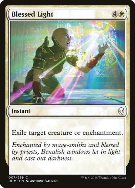 Blessed Light, Magic card DOM 7 — Dominaria set