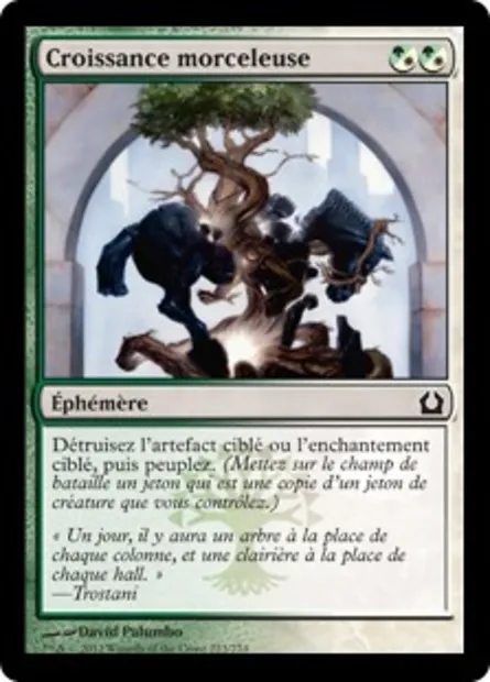 Croissance morceleuse, carte Magic RTR 223 — extension Retour à Ravnica