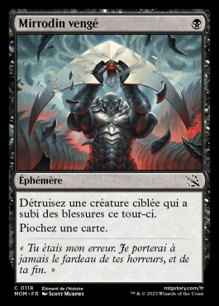 Mirrodin vengé, carte Magic MOM 118 — extension L'invasion des machines