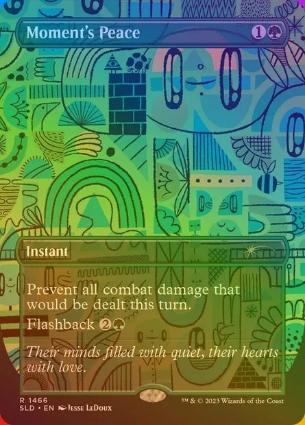 Moment's Peace, Magic card SLD 1466★ — Secret Lair Drop set