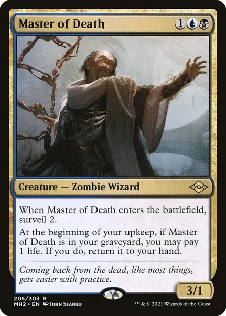 Master of Death, Magic card MH2 205 — Modern Horizons 2 set