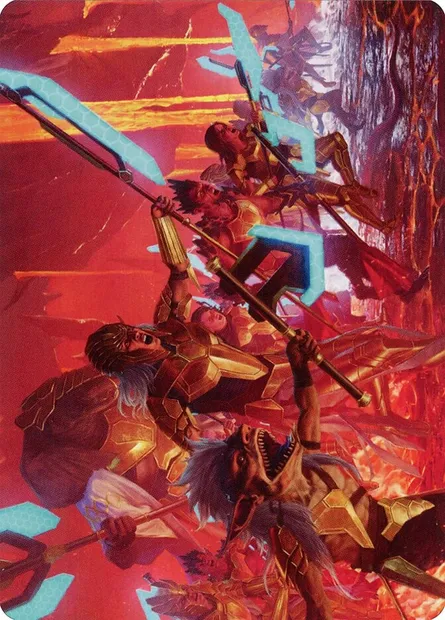 Roar of Resistance // Roar of Resistance, carte Magic AONE 34 — extension Phyrexia: All Will Be One Art Series