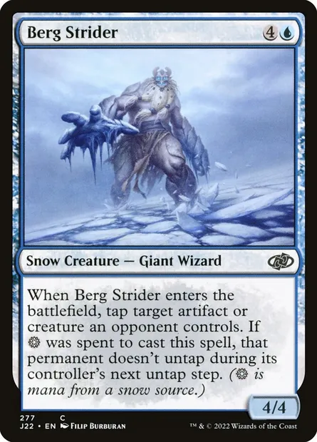 Berg Strider, Magic card J22 277 — Jumpstart 2022 set