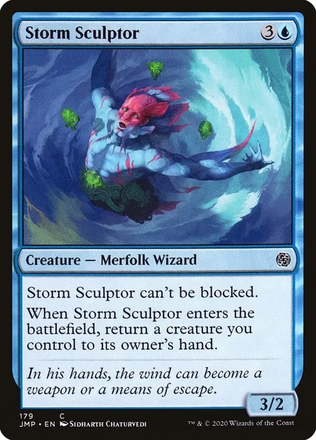 Sculpteur de tempête, carte Magic JMP 179 — extension Jumpstart