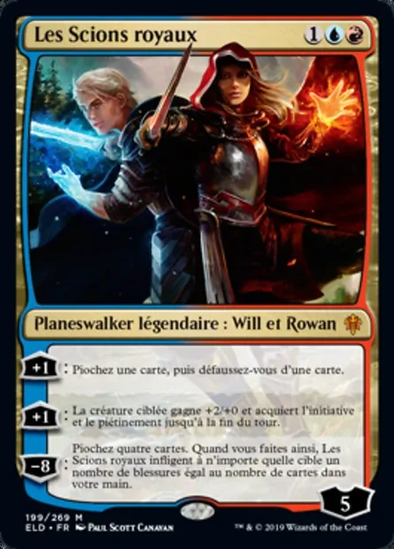 Les Scions royaux, carte Magic ELD 199 — extension Throne of Eldraine
