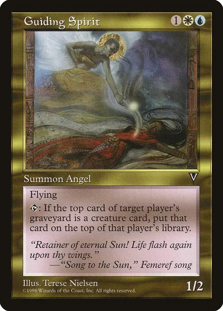 Guide spirituel, carte Magic VIS 131 — extension Visions