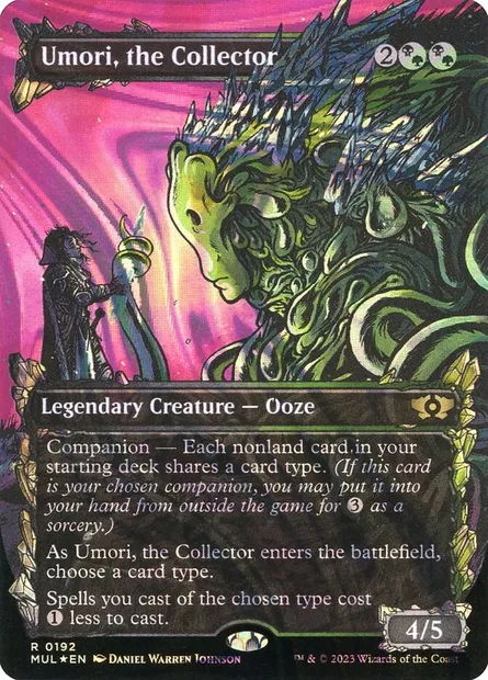 Umori, the Collector, Magic card MUL 192 — Multiverse Legends set
