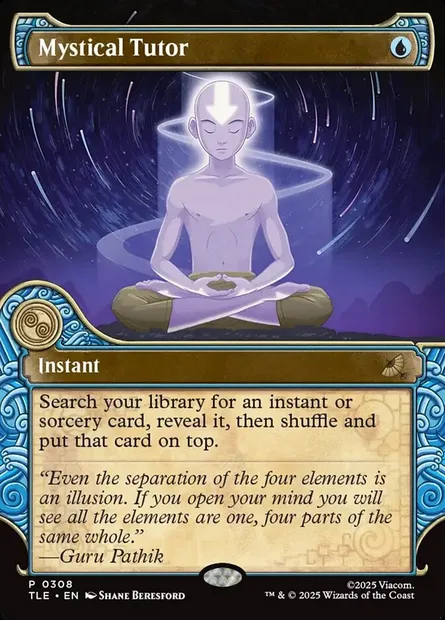 Mystical Tutor, Magic card TLE 308 — Avatar: The Last Airbender Eternal set