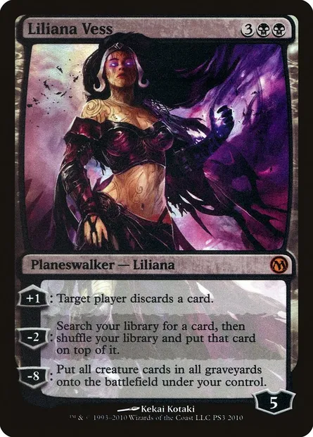 Liliana Vess, Magic card PDP10 1 — Duels of the Planeswalkers 2010 Promos set