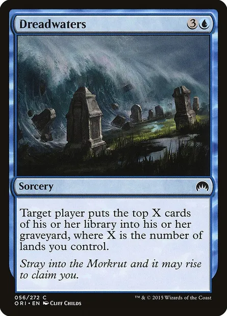 Dreadwaters, Magic card ORI 56 — Magic Origins set