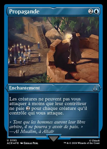 Propagande, carte Magic ACR 195 — extension Assassin's Creed