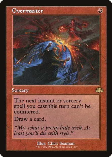 Overmaster, Magic card DMR 327 — Dominaria Remastered set