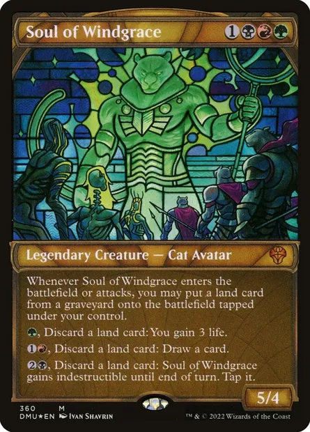 Soul of Windgrace, Magic card DMU 360 — Dominaria United set