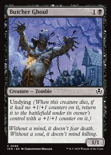 Butcher Ghoul, Magic card INR 99 — Innistrad Remastered set