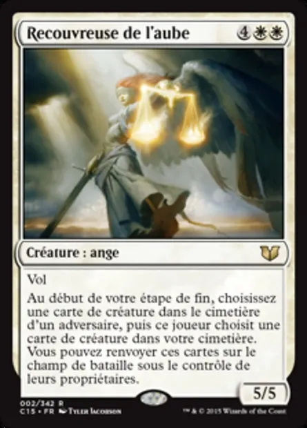 Recouvreuse de l'aube, carte Magic C15 2 — extension Commander 2015