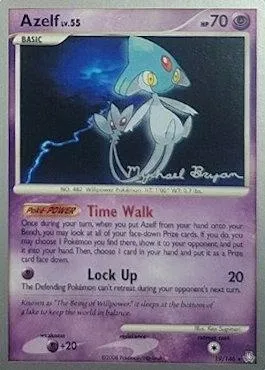 Azelf Lv.55, Pokémon card WCD10 019-4 — World Championship Decks 2010 set