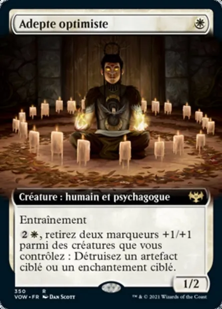 Adepte optimiste, carte Magic VOW 350 — extension Innistrad : noce écarlate