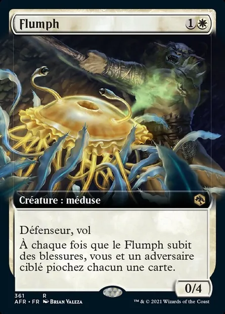 Flumph, carte Magic AFR 361 — extension Forgotten Realms: Aventures dans les Royaumes Oubliés