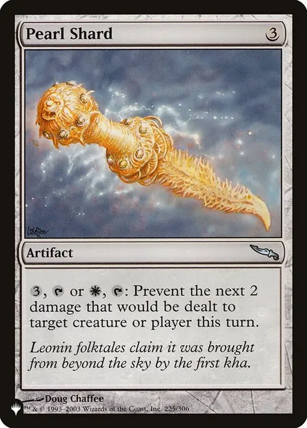 Écharde de perle, carte Magic PLST MRD-225 — extension The List