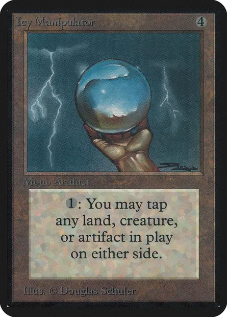 Icy Manipulator, Magic card LEA 248 — Limited Edition Alpha set