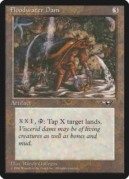 Floodwater Dam, Magic card ALL 119 — Alliances set