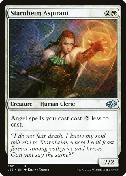 Starnheim Aspirant, Magic card J22 250 — Jumpstart 2022 set
