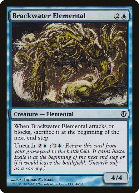 Brackwater Elemental, Magic card DDH 46 — Duel Decks: Ajani vs. Nicol Bolas set