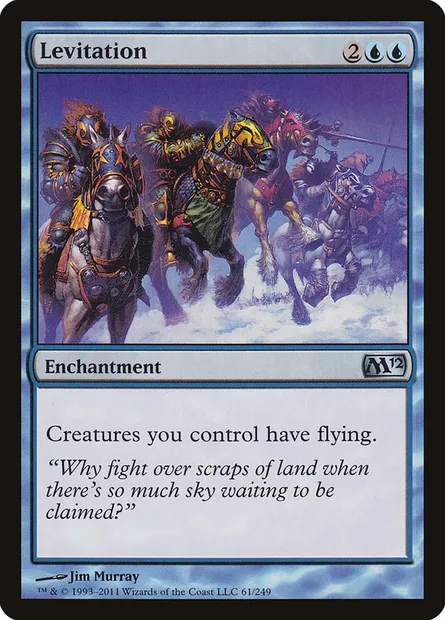 Levitation, Magic card M12 61 — Magic 2012 set