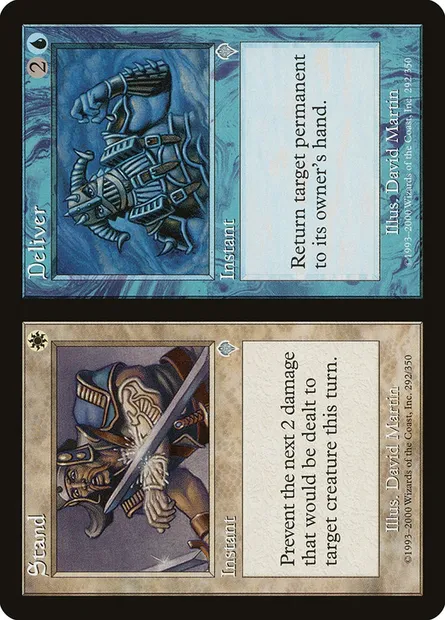 Stand // Deliver, Magic card INV 292 — Invasion set