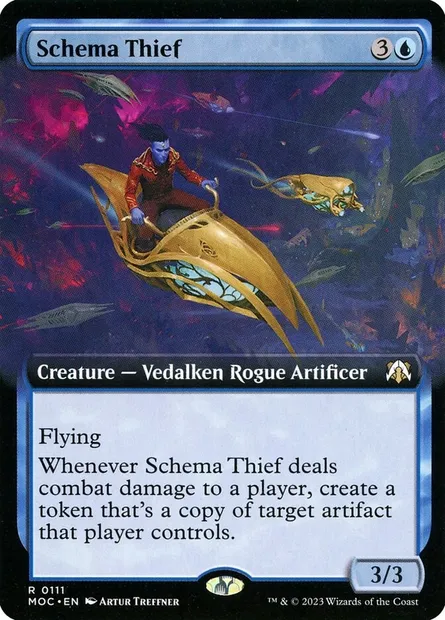 Schema Thief, Magic card MOC 111 — March of the Machine Commander set