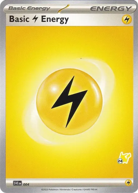 Basic Lightning Energy, Pokémon card BA24 004-24 — Battle Academy 2024 set