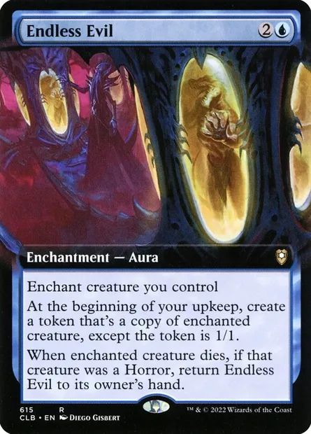 Endless Evil, Magic card CLB 615 — Commander Legends: Battle for Baldur's Gate set