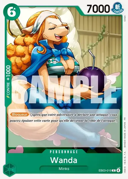 Wanda, carte One Piece EB03-019 — extension ONE PIECE HEROINES EDITION