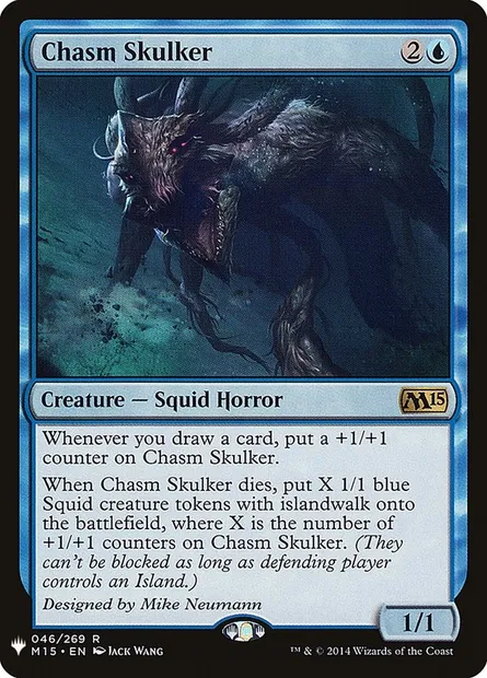 Chasm Skulker, Magic card PLST M15-46 — The List set